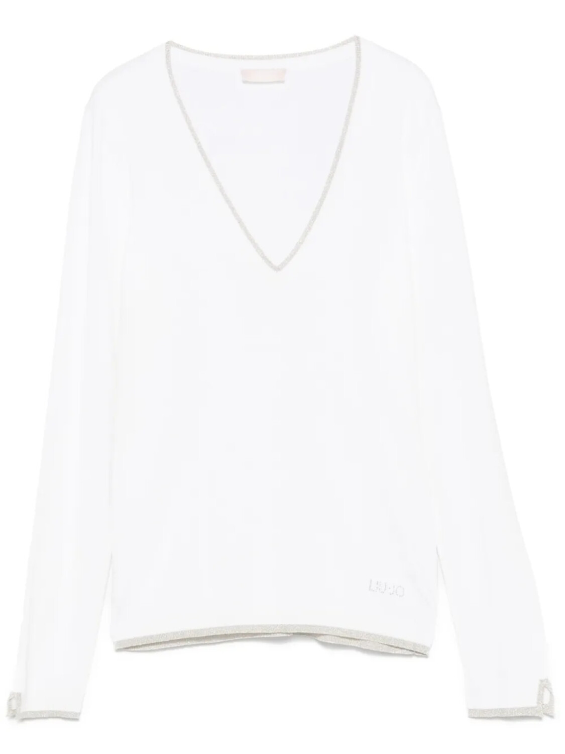 LIU JO топ с люрексом, белый
LIU JO топ с люрексом, белый