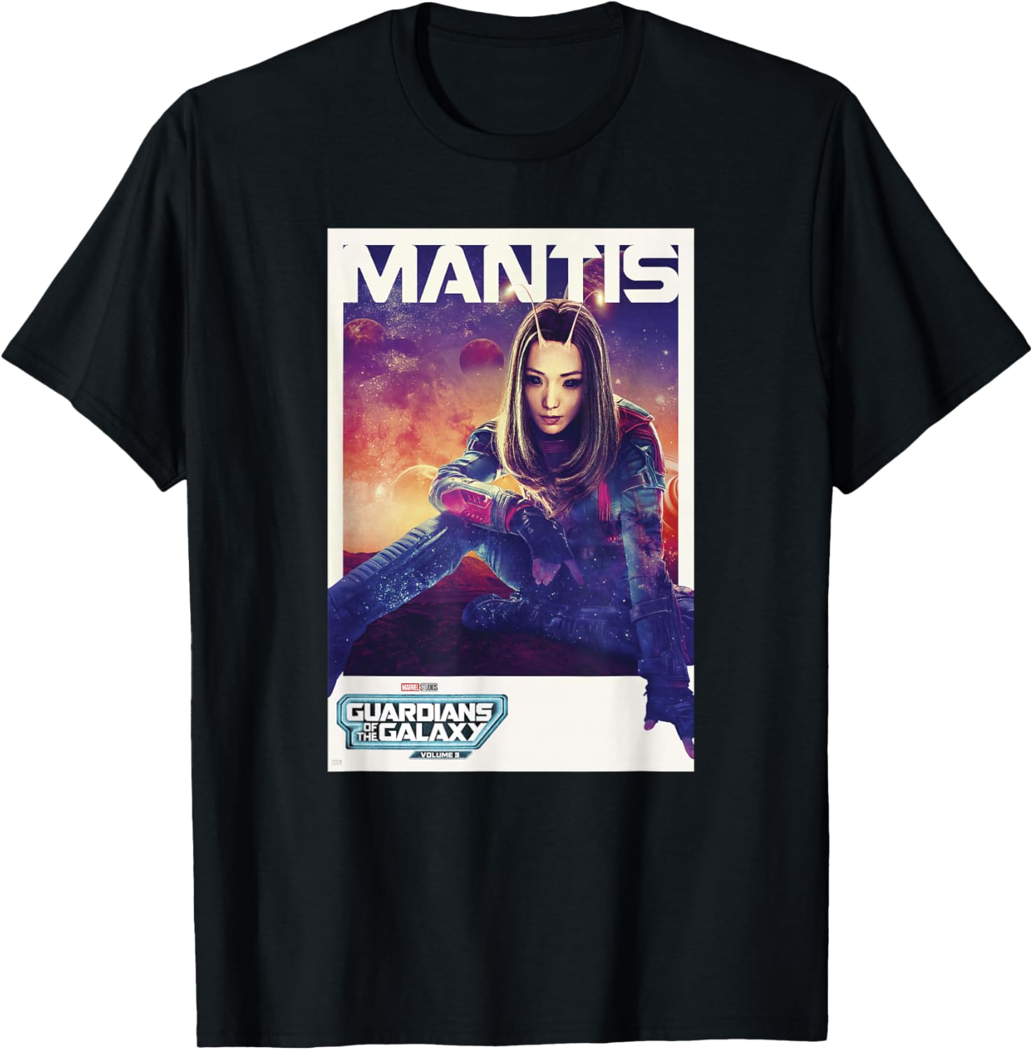 Футболка Marvel Guardians of the Galaxy Vol.3 Mantis Solo Poster, черная
Футболка Marvel Guardians of the Galaxy Vol.3 Mantis Solo Poster, черная