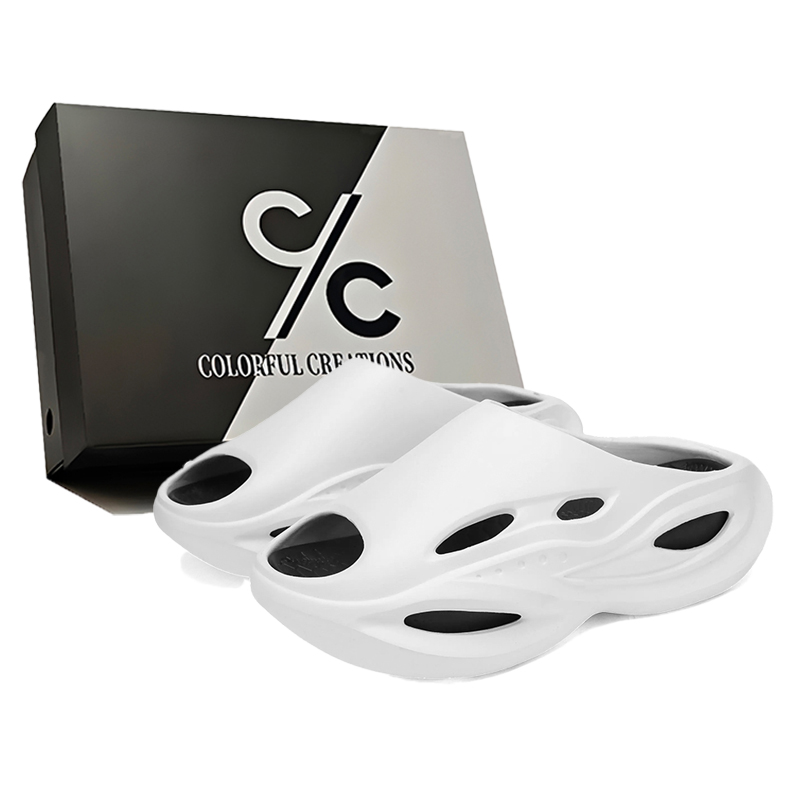 Тапочки-слайды мужские Colorful Creations, White
Тапочки-слайды мужские Colorful Creations, White