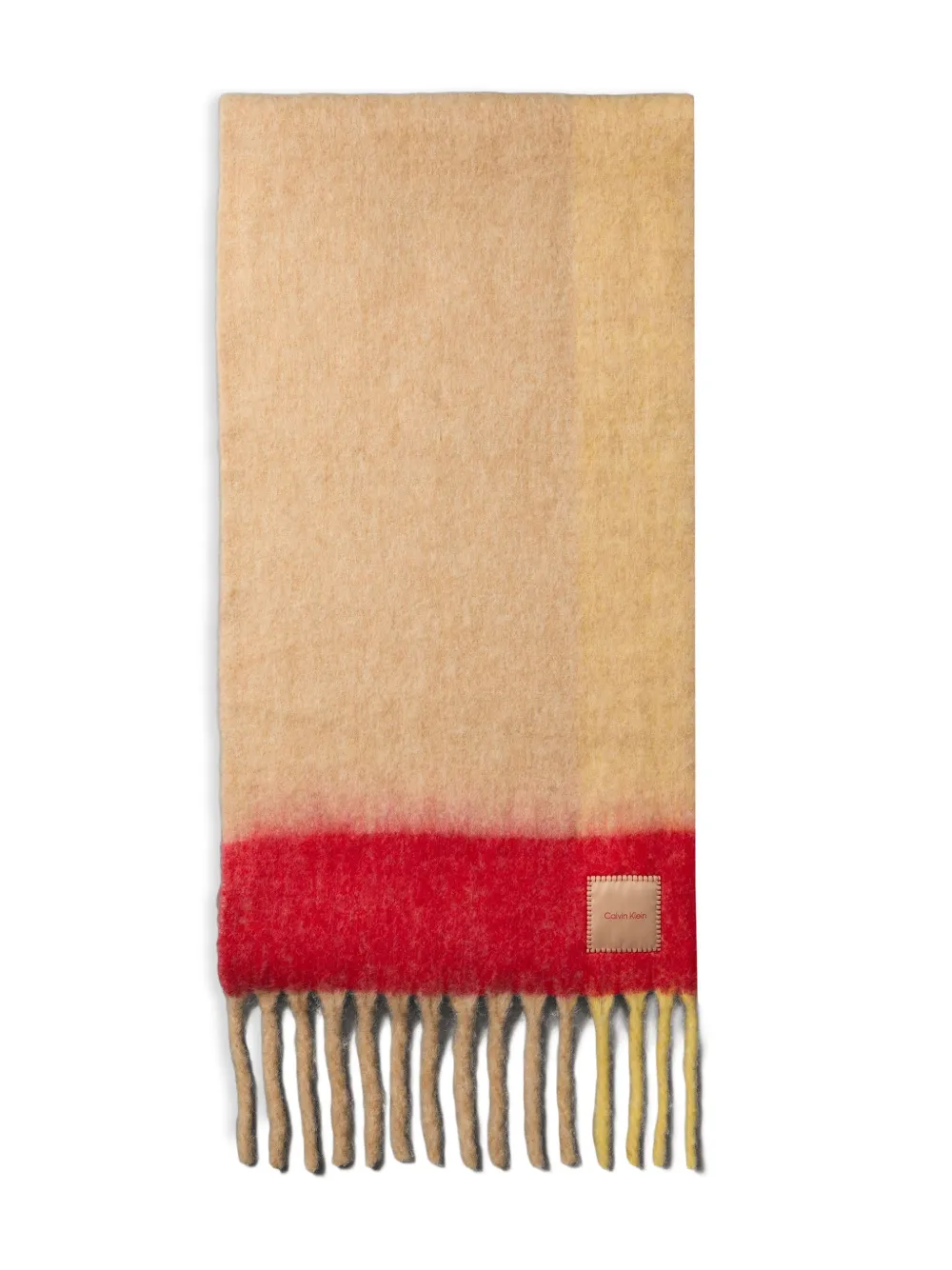 Шарф с бахромой Calvin Klein, светло-коричневый
Шарф с бахромой Calvin Klein, светло-коричневый