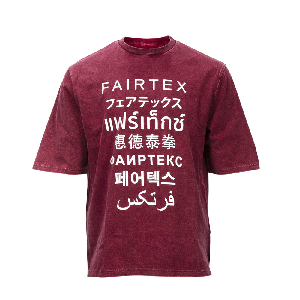 Футболка Fairtex T-Shirt - TST216, красный
Футболка Fairtex T-Shirt - TST216, красный