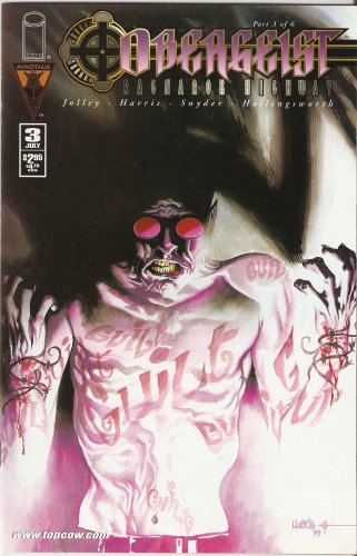 Obergeist: Ragnarok Highway #3 July 2001 (Image Comics)
Obergeist: Ragnarok Highway #3 July 2001 (Image Comics)