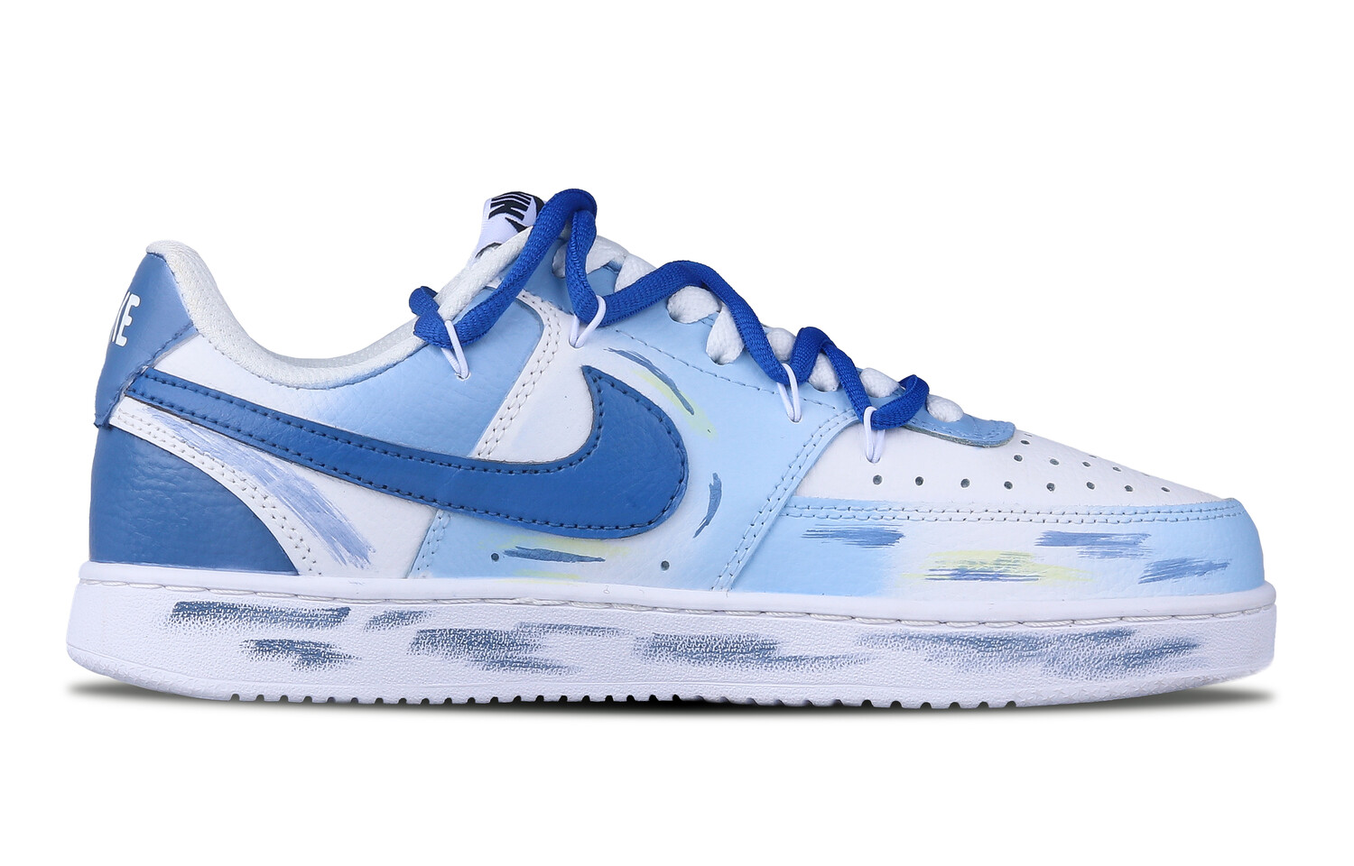 Кроссовки для скейтбординга Court Vision 1, унисекс, низкие, синий/белый Nike
Кроссовки для скейтбординга Court Vision 1, унисекс, низкие, синий/белый Nike