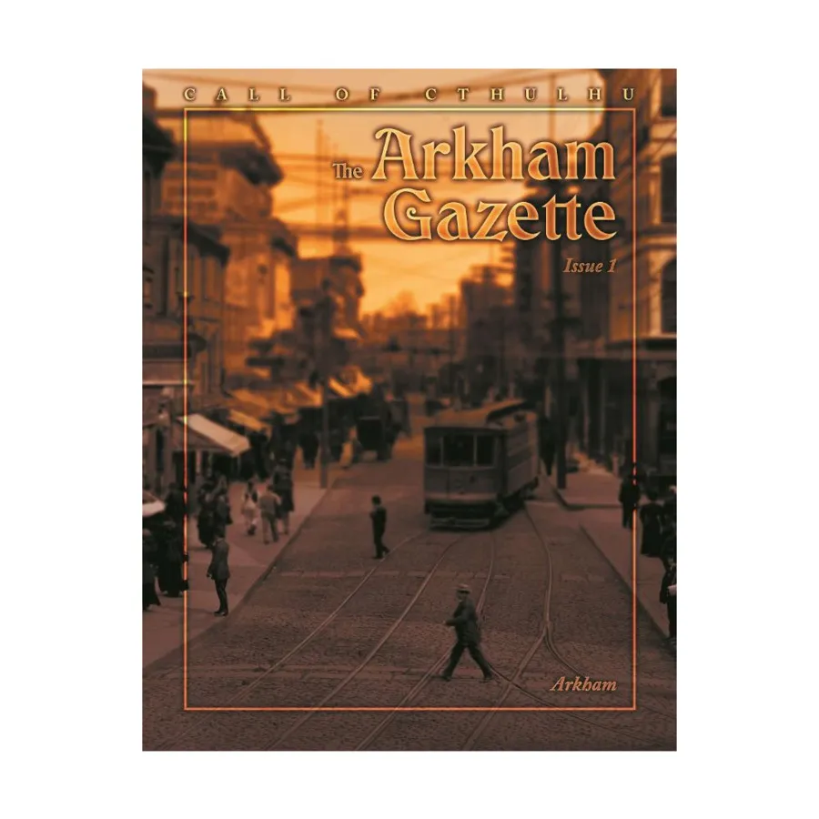 Журнал Arkham Gazette #1 (POD), Role Playing Games (Sentinel Hill Press)
Журнал Arkham Gazette #1 (POD), Role Playing Games (Sentinel Hill Press)