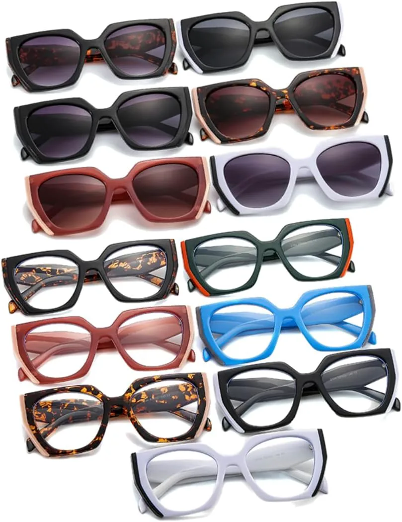 Модные солнцезащитные очки Polygon Cat Eye для женщин, винтажные, с прозрачным градиентом, защита от УФ-излучения UV400, для мужчин TYUVIVO, Black Leopard Gray
Модные солнцезащитные очки Polygon Cat Eye для женщин, винтажные, с прозрачным градиентом, защита от УФ-излучения UV400, для мужчин TYUVIVO, Black Leopard Gray