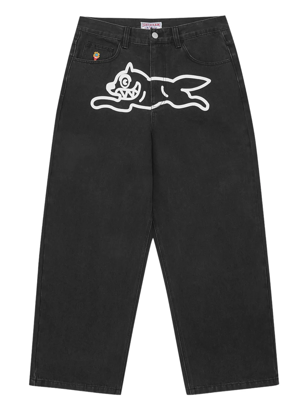 Джинсы с принтом собак ICECREAM, черный
Джинсы с принтом собак ICECREAM, черный
