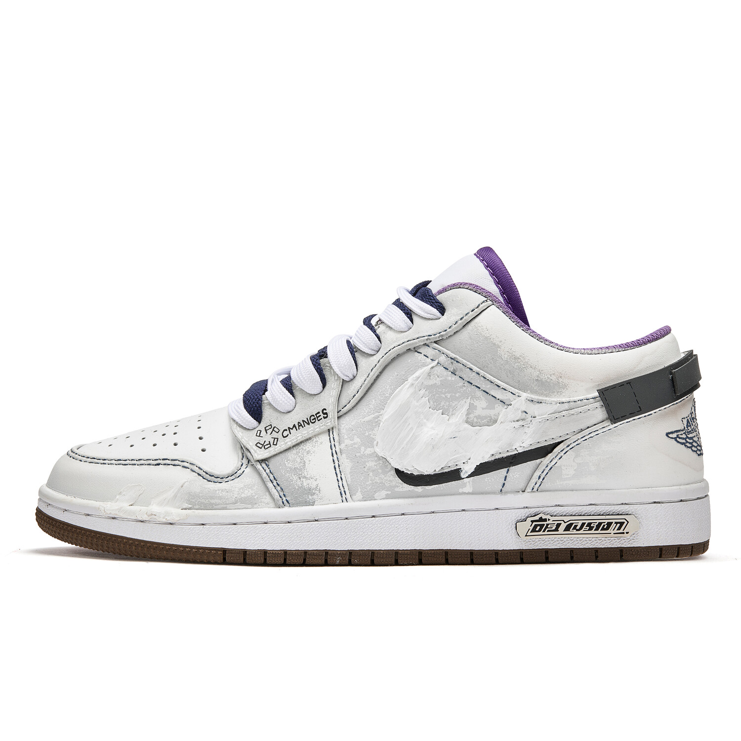 Кроссовки Air Jordan 1 Vintage Basketball Shoes Women's Low-top Grey/white, серый/белый
Кроссовки Air Jordan 1 Vintage Basketball Shoes Women's Low-top Grey/white, серый/белый