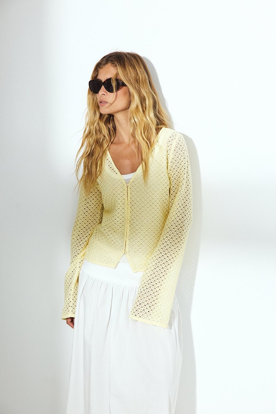 Блуза NA-KD WIDE SLEEVE, Light Yellow/Yellow
Блуза NA-KD WIDE SLEEVE, Light Yellow/Yellow