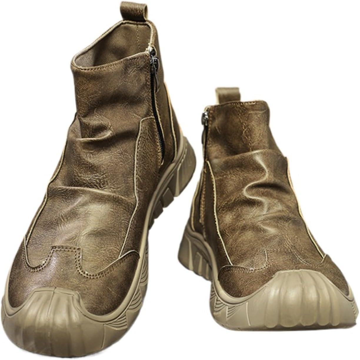 Мужские походные ботинки Azttoztto, противоскользящие, водонепроницаемые, с меховой подкладкой, с высокой толстой подошвой, для походов на открытом воздухе, удобные ботинки с круглым носком для зимы, коричневый
Мужские походные ботинки Azttoztto, противоскользящие, водонепроницаемые, с меховой подкладкой, с высокой толстой подошвой, для походов на открытом воздухе, удобные ботинки с круглым носком для зимы, коричневый