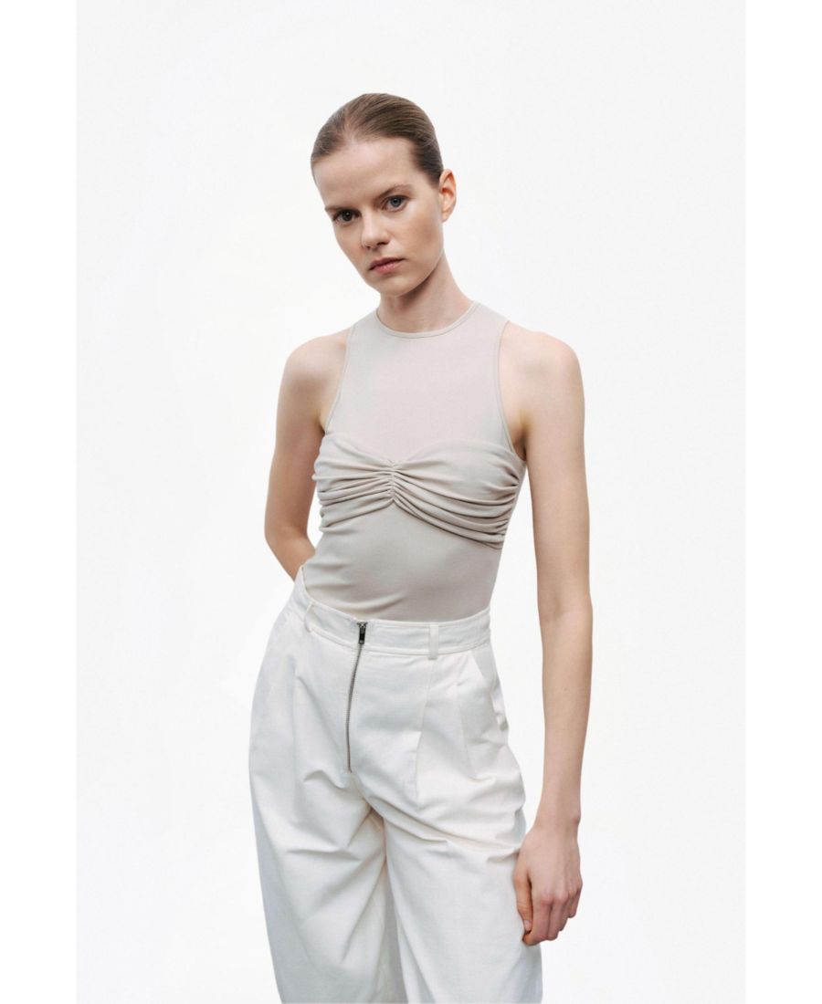 Женский боди с перекрученным декором NOCTURNE, Stone
Женский боди с перекрученным декором NOCTURNE, Stone