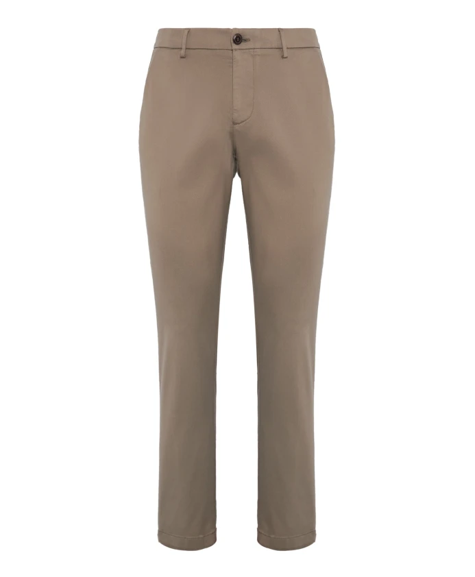 Брюки из тенселя из эластичного хлопка Boggi Milano, бежевый
Брюки из тенселя из эластичного хлопка Boggi Milano, бежевый