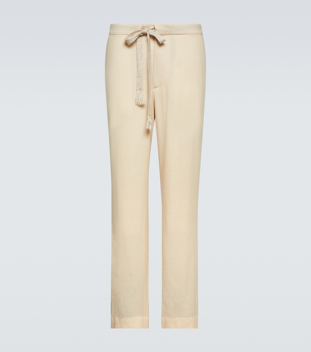 Прямые брюки из шерсти Auralee, белый
Прямые брюки из шерсти Auralee, белый