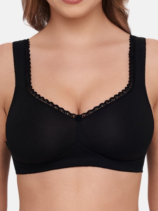 Бюстгальтер без косточек из органического хлопка Susa, черный
Бюстгальтер без косточек из органического хлопка Susa, черный