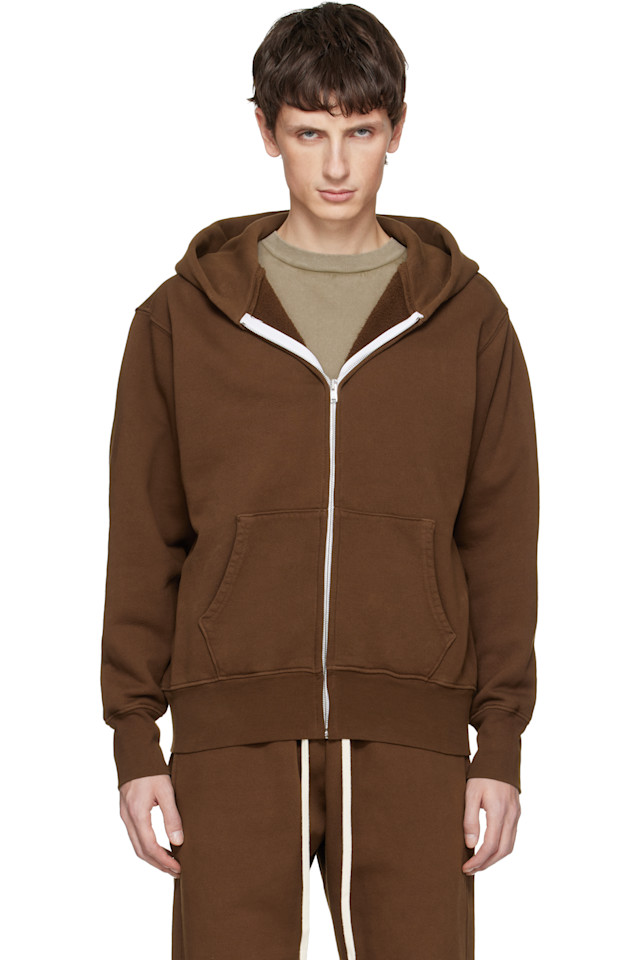 Les Tien Коричневая плотная толстовка на молнии, Коричневый, Les Tien Коричневая плотная толстовка на молнии
Les Tien Коричневая плотная толстовка на молнии, Коричневый, Les Tien Коричневая плотная толстовка на молнии