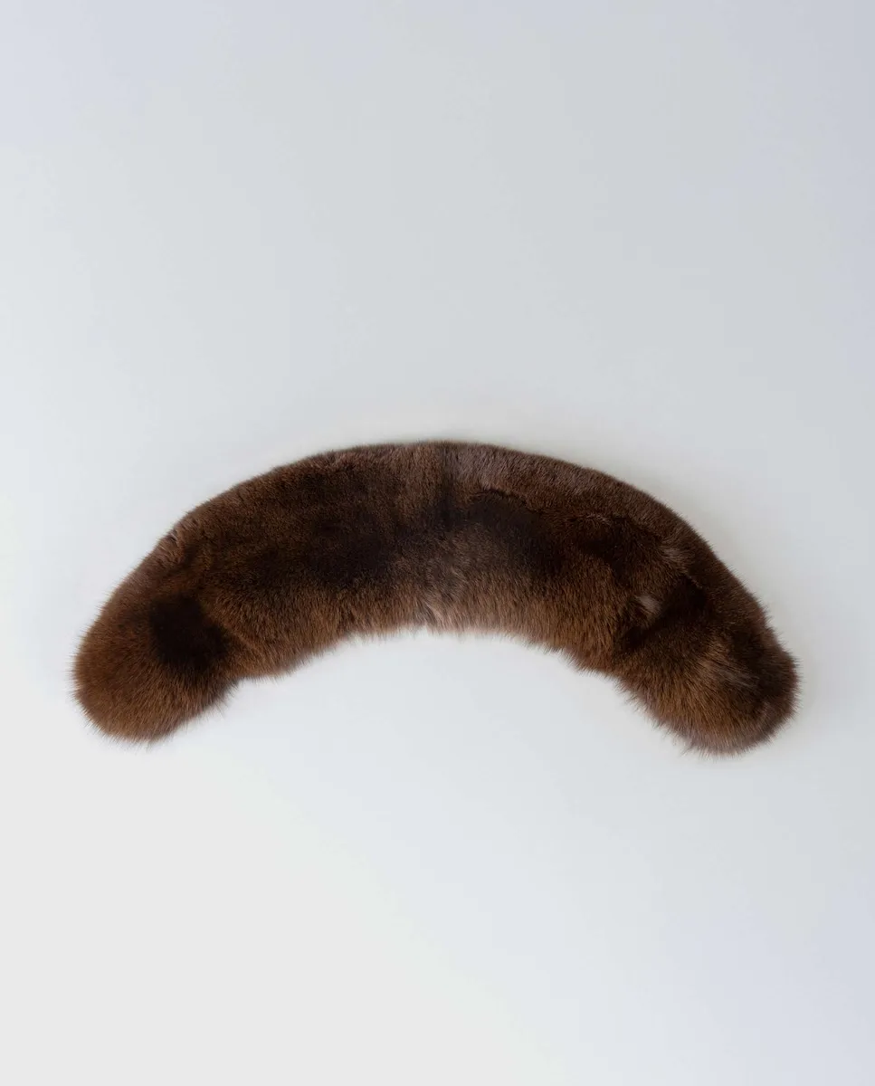 Шуба из рыси темно-коричневого цвета De la Roca
Шуба из рыси темно-коричневого цвета De la Roca