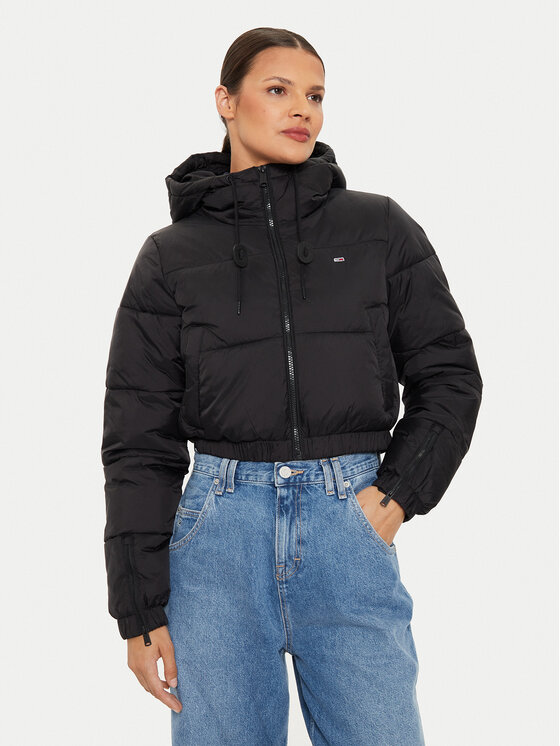 Зимняя куртка cropped fit DW0DW18313 Tommy Jeans, черный
Зимняя куртка cropped fit DW0DW18313 Tommy Jeans, черный