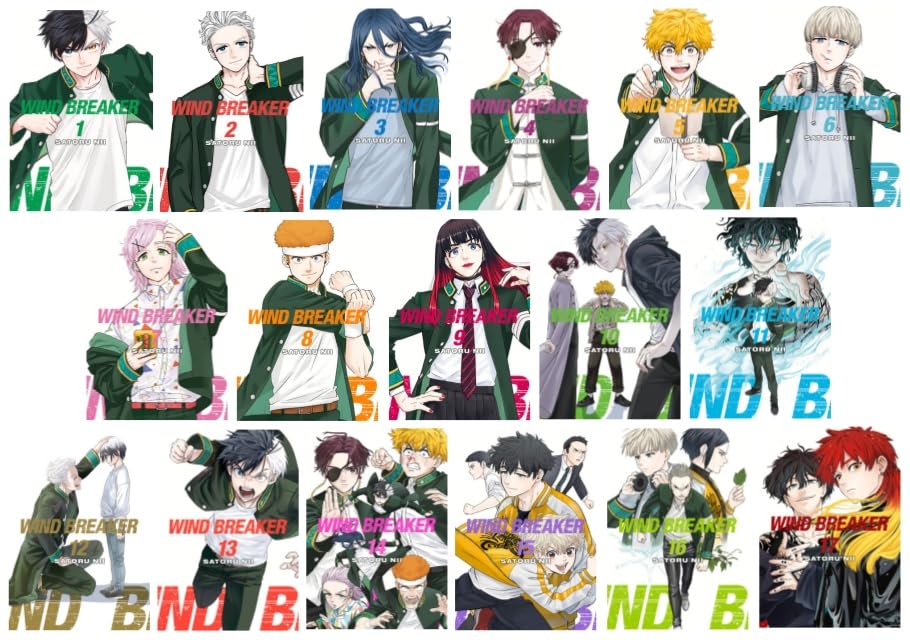 WIND BREAKER Manga Series 17-Book Ultimate Collection Set (Book 1-17) - High-Action Delinquent Gang Battles, Brotherhood & Street Justice (generic)
WIND BREAKER Manga Series 17-Book Ultimate Collection Set (Book 1-17) - High-Action Delinquent Gang Battles, Brotherhood & Street Justice (generic)