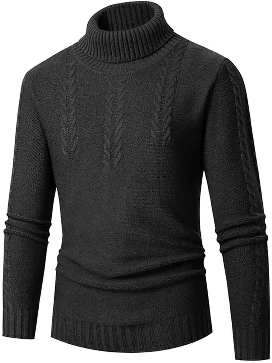 Muscularfit вязаный свитер-водолазка для мужчин Slim Fit с узором twisted flower
Muscularfit вязаный свитер-водолазка для мужчин Slim Fit с узором twisted flower