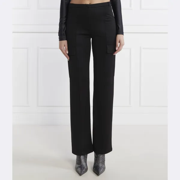 Брюки оверсайз Patrizia Pepe, черный 
Брюки оверсайз Patrizia Pepe, черный