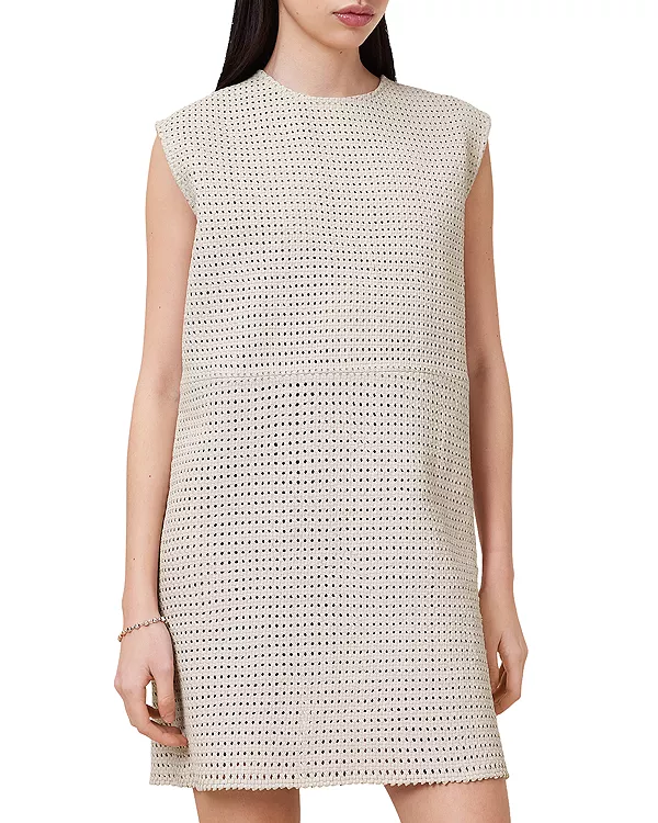 Кожаное платье Несса Ли Allsaints, белый
Кожаное платье Несса Ли Allsaints, белый