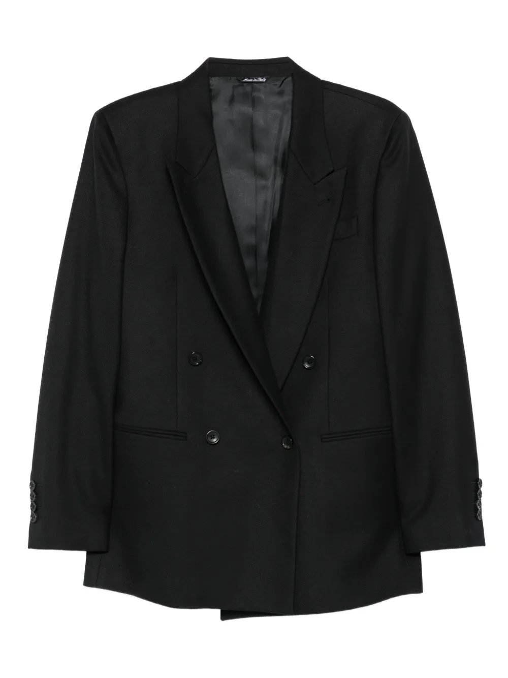 Двубортный пиджак Reveres 1949, черный
Двубортный пиджак Reveres 1949, черный