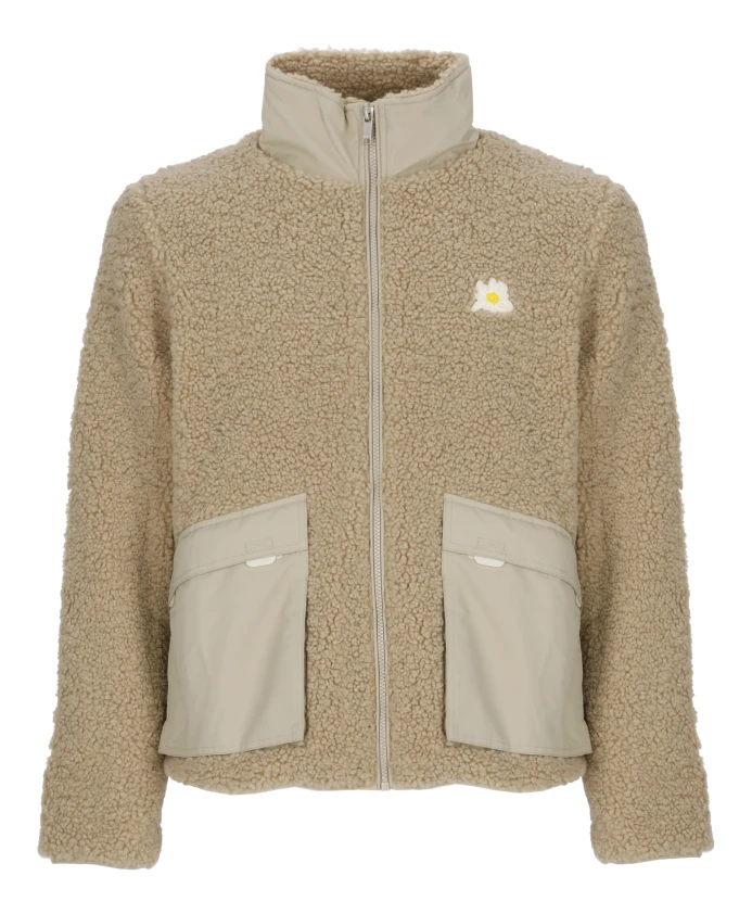 Бежевая плюшевая куртка с высоким воротником Autry, бежевый
Бежевая плюшевая куртка с высоким воротником Autry, бежевый