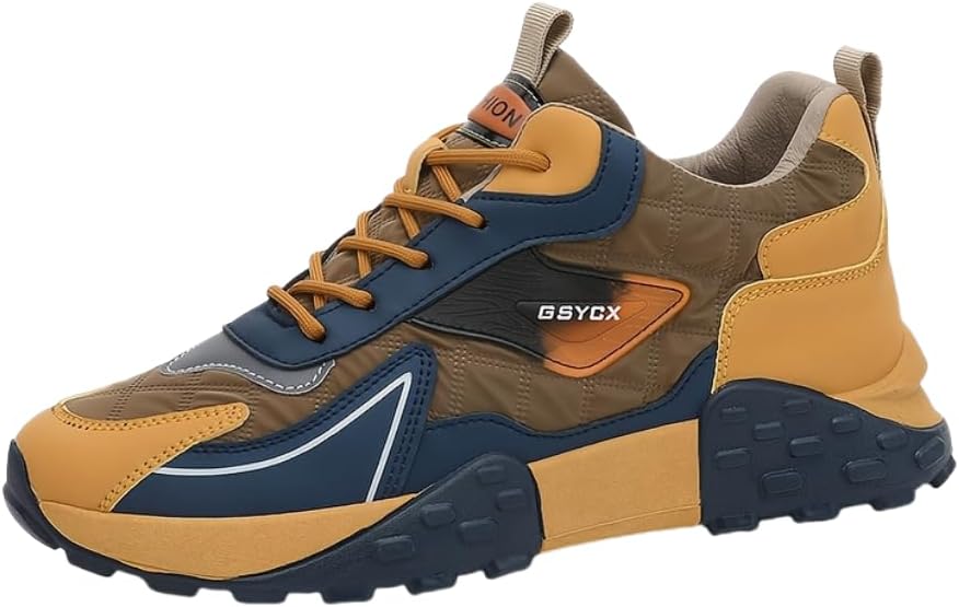 Мужские спортивные и повседневные кроссовки Hhhchpm с шнуровкой и цветной блокировкой, подходят для ежедневных прогулок на улице, хаки
Мужские спортивные и повседневные кроссовки Hhhchpm с шнуровкой и цветной блокировкой, подходят для ежедневных прогулок на улице, хаки