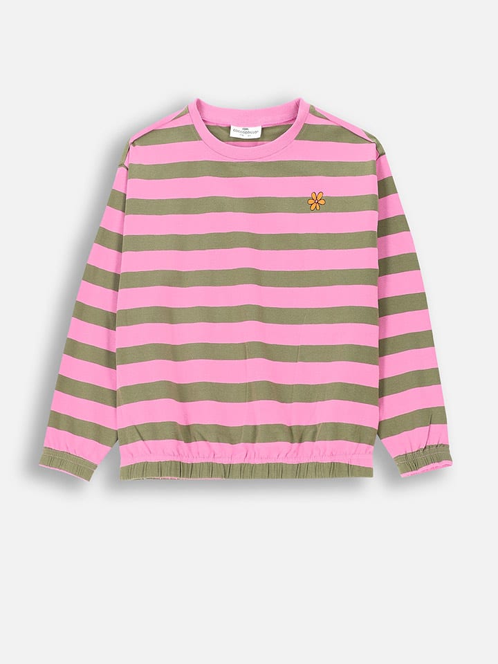 Coccodrillo Футболка с длинными рукавами розового/хаки цвета
Coccodrillo Футболка с длинными рукавами розового/хаки цвета