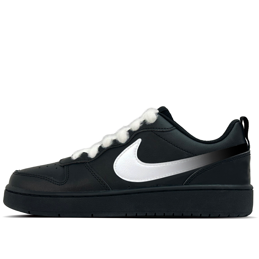 Nike Court Borough Reflecting Snow Leather Slip Resistant Abrasion Resistant Low top Kids' Skateboarding Shoes Black
Nike Court Borough Reflecting Snow Leather Slip Resistant Abrasion Resistant Low top Kids' Skateboarding Shoes Black