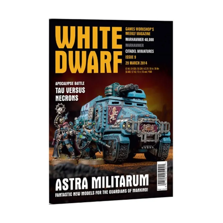 №9 «Астра Милитарум, Тау против Некронов», White Dwarf Weekly - 2014 (#1-#48)
№9 «Астра Милитарум, Тау против Некронов», White Dwarf Weekly - 2014 (#1-#48)