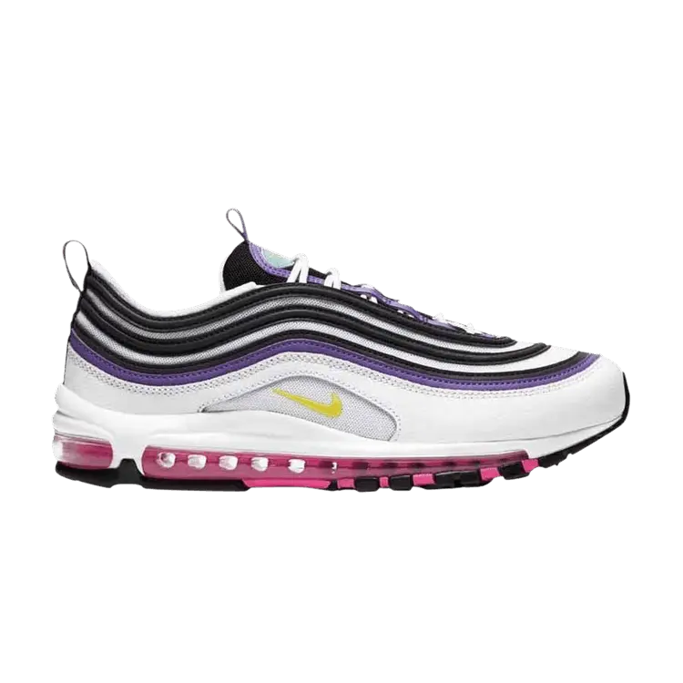 Кроссовки Nike Air Max 97 'White Dynamic Yellow Violet', белый
Кроссовки Nike Air Max 97 'White Dynamic Yellow Violet', белый