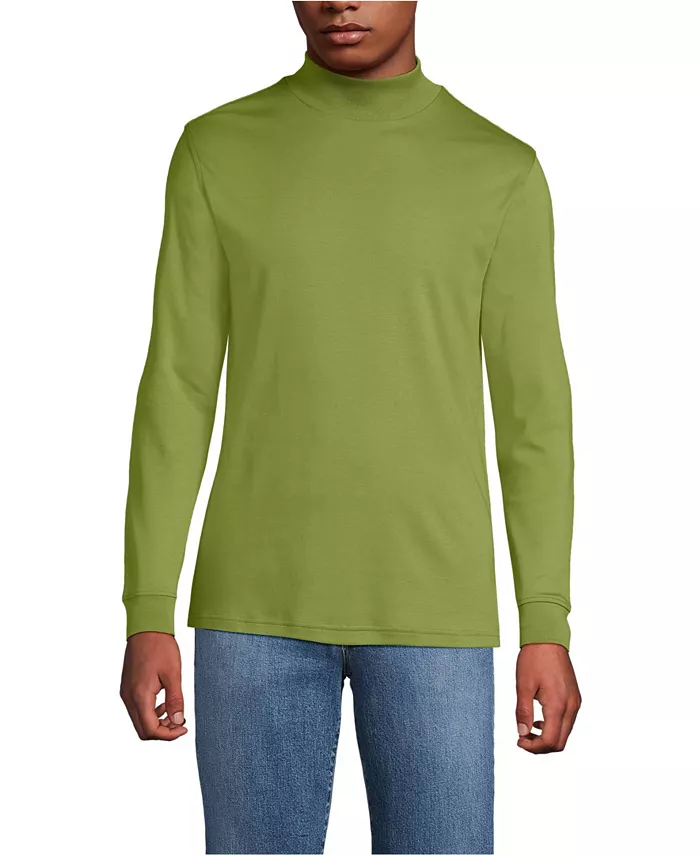 Большая и высокая хлопковая водолазка из супимы Lands' End, зеленый
Большая и высокая хлопковая водолазка из супимы Lands' End, зеленый