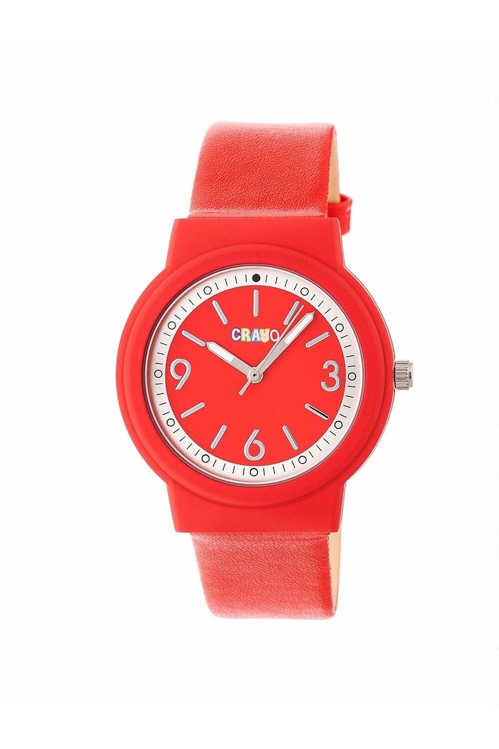 Яркие часы унисекс Crayo, красный
Яркие часы унисекс Crayo, красный