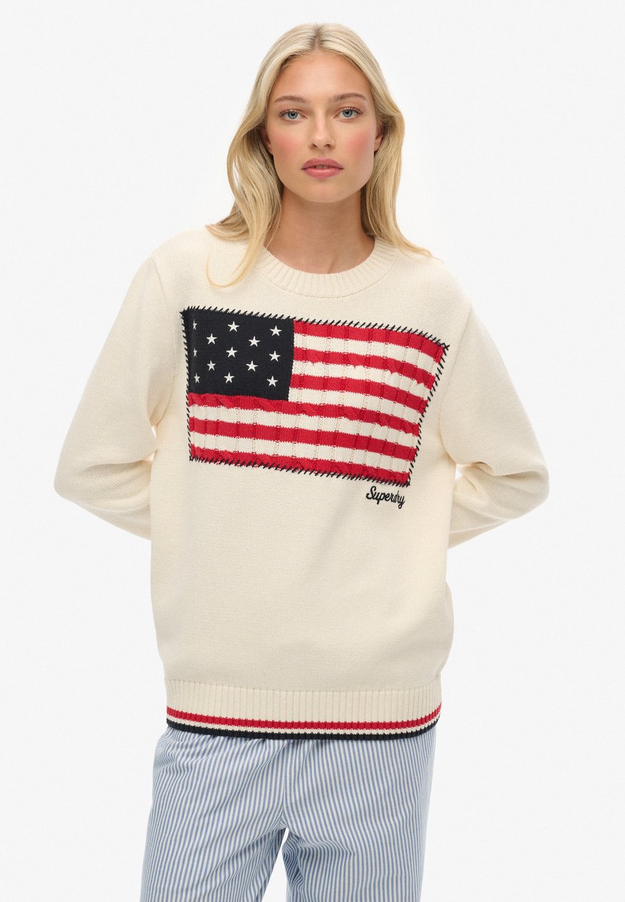 Джемпер Superdry & Co ATHLETIC ESSENTIALS AMERICANA FLAG CREW, Cream/Beige
Джемпер Superdry & Co ATHLETIC ESSENTIALS AMERICANA FLAG CREW, Cream/Beige