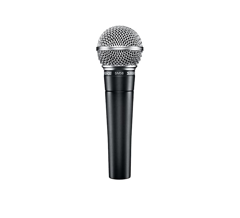 Вокальный микрофон Shure SM58 Handheld Cardioid Dynamic Microphone
Вокальный микрофон Shure SM58 Handheld Cardioid Dynamic Microphone