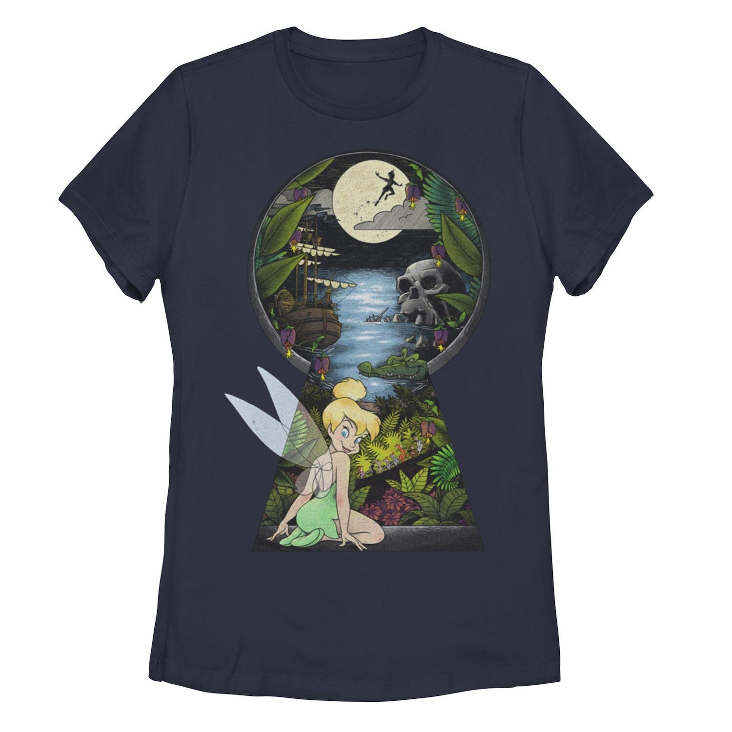 Футболка с изображением замочной скважины Disney's Peter Pan Tinker Bell Juniors Disney
Футболка с изображением замочной скважины Disney's Peter Pan Tinker Bell Juniors Disney