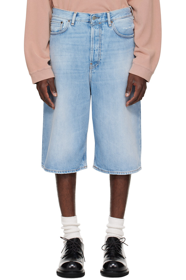 Acne Studios Синие свободные джинсовые шорты
Acne Studios Синие свободные джинсовые шорты