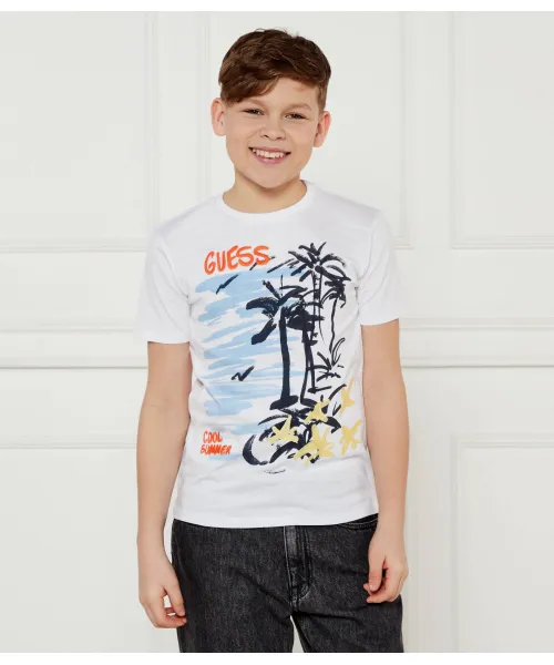 Футболка Regular fit Guess, белый
Футболка Regular fit Guess, белый