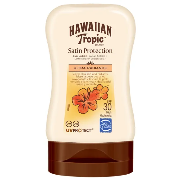 Защитный солнцезащитный лосьон Satin Protection Sun Lotion Ultra Radiance Mini Spf 30 Hawaiian Tropic, 100 ml
Защитный солнцезащитный лосьон Satin Protection Sun Lotion Ultra Radiance Mini Spf 30 Hawaiian Tropic, 100 ml
