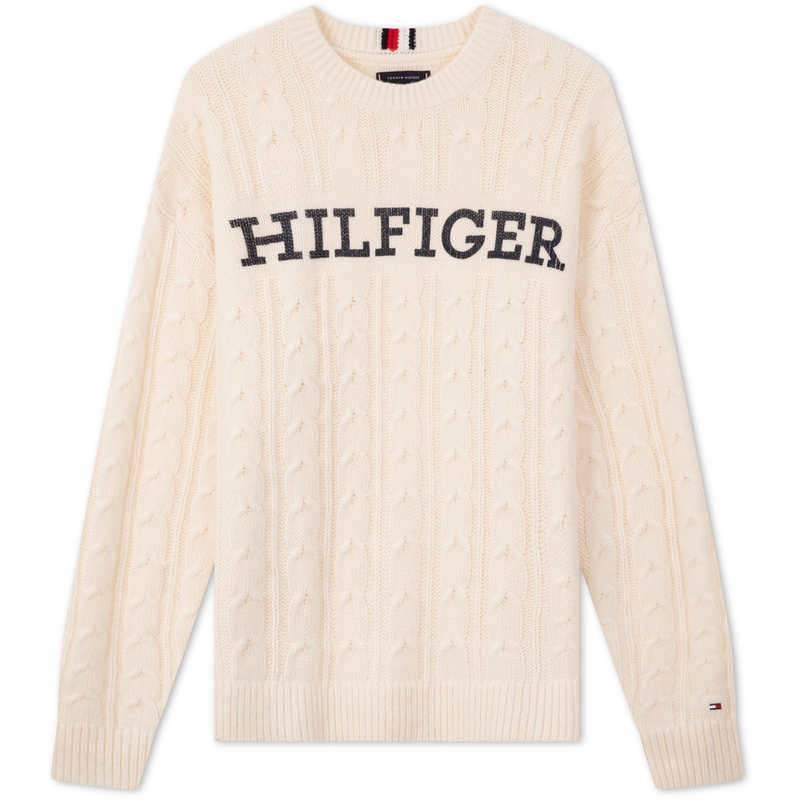 Свитер с круглым вырезом из трикотажной ткани Unisex Tommy Hilfiger, бежевый
Свитер с круглым вырезом из трикотажной ткани Unisex Tommy Hilfiger, бежевый