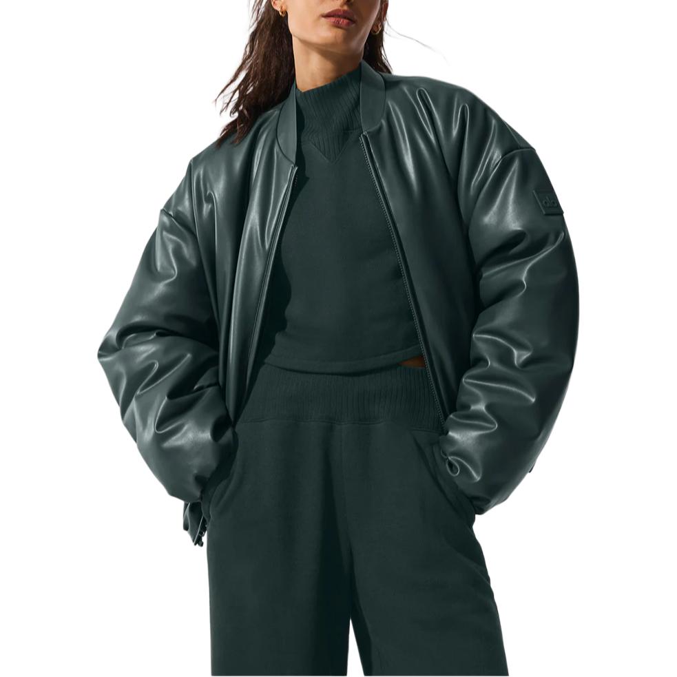 Куртка унисекс, бейсбольный воротник, средней высоты, пилотские Alo Yoga, charcoal зеленый
Куртка унисекс, бейсбольный воротник, средней высоты, пилотские Alo Yoga, charcoal зеленый