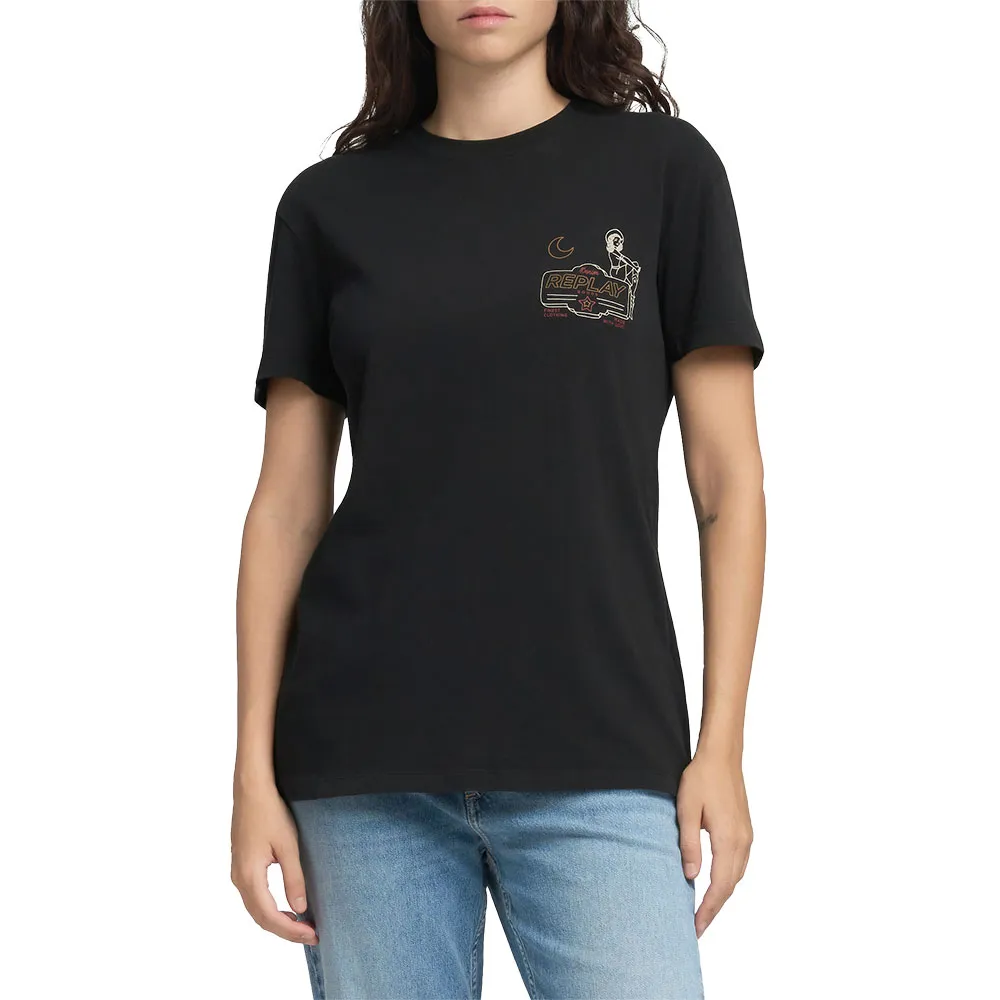Футболка Replay W3566E.000.23792D, черный
Футболка Replay W3566E.000.23792D, черный