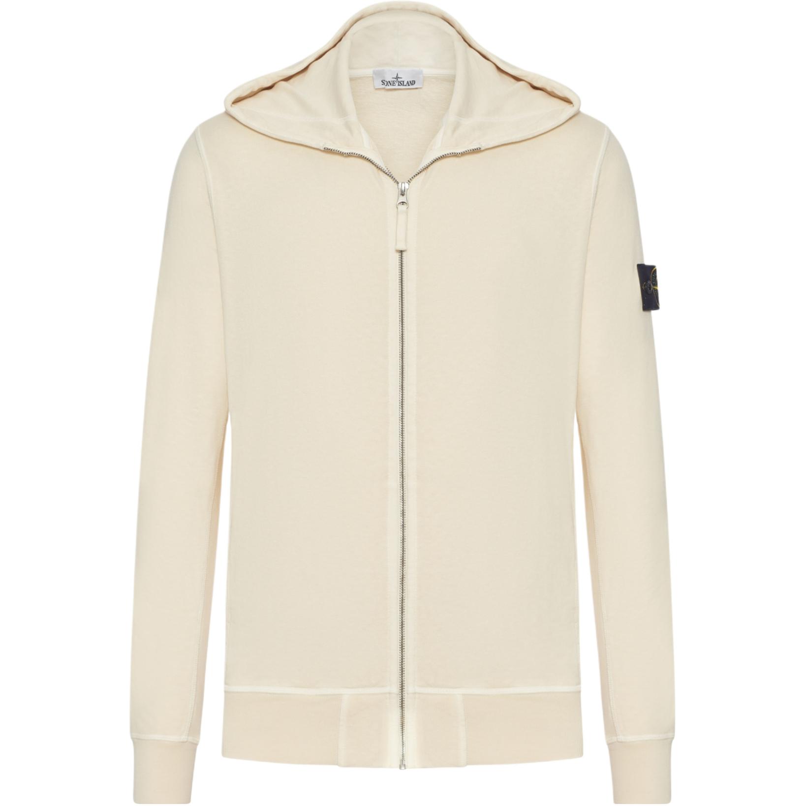 Застегивающаяся на молнию толстовка с капюшоном STONE ISLAND, слоновая кость
Застегивающаяся на молнию толстовка с капюшоном STONE ISLAND, слоновая кость