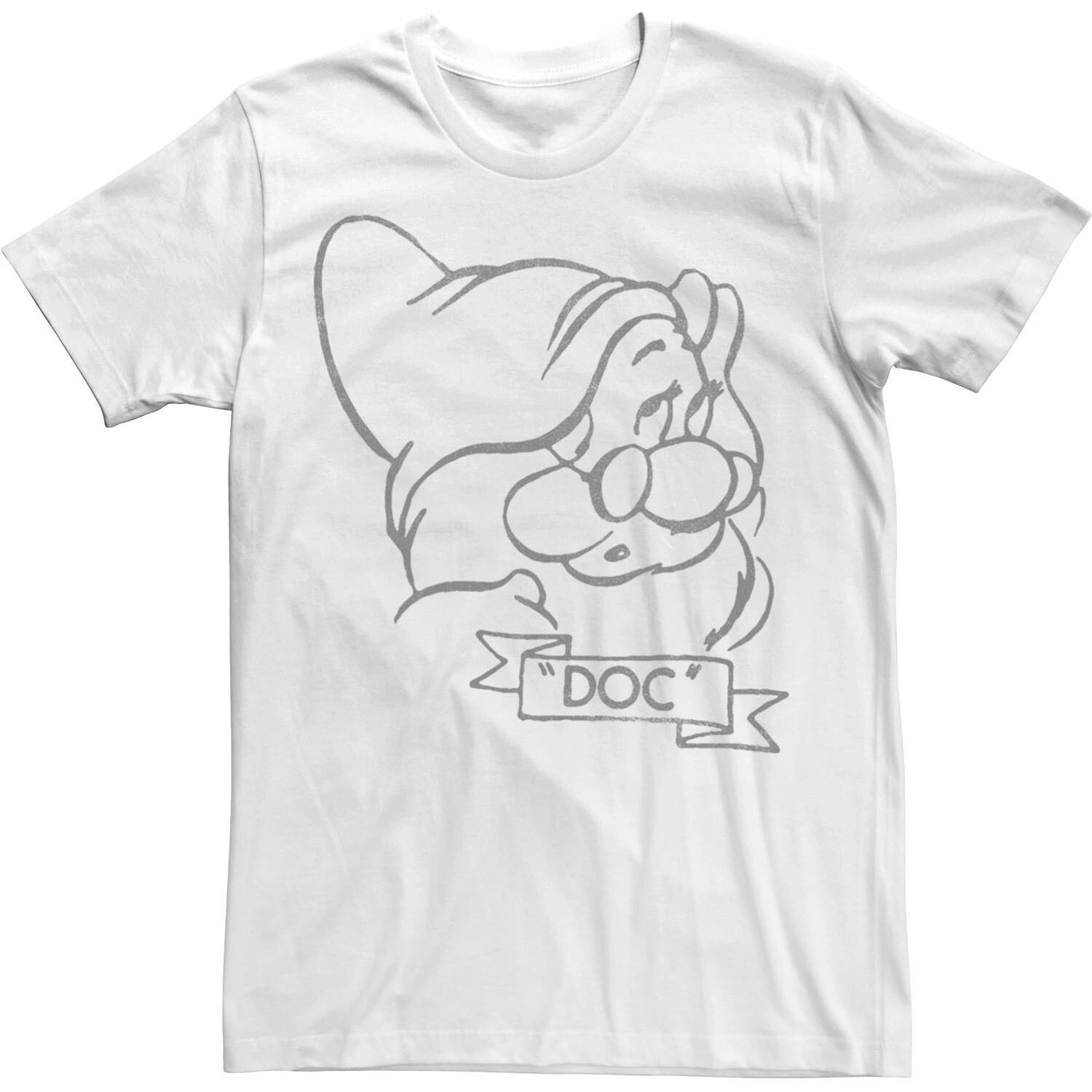Мужская футболка Disney Snow White Doc Line Art с большим лицом Licensed Character
Мужская футболка Disney Snow White Doc Line Art с большим лицом Licensed Character