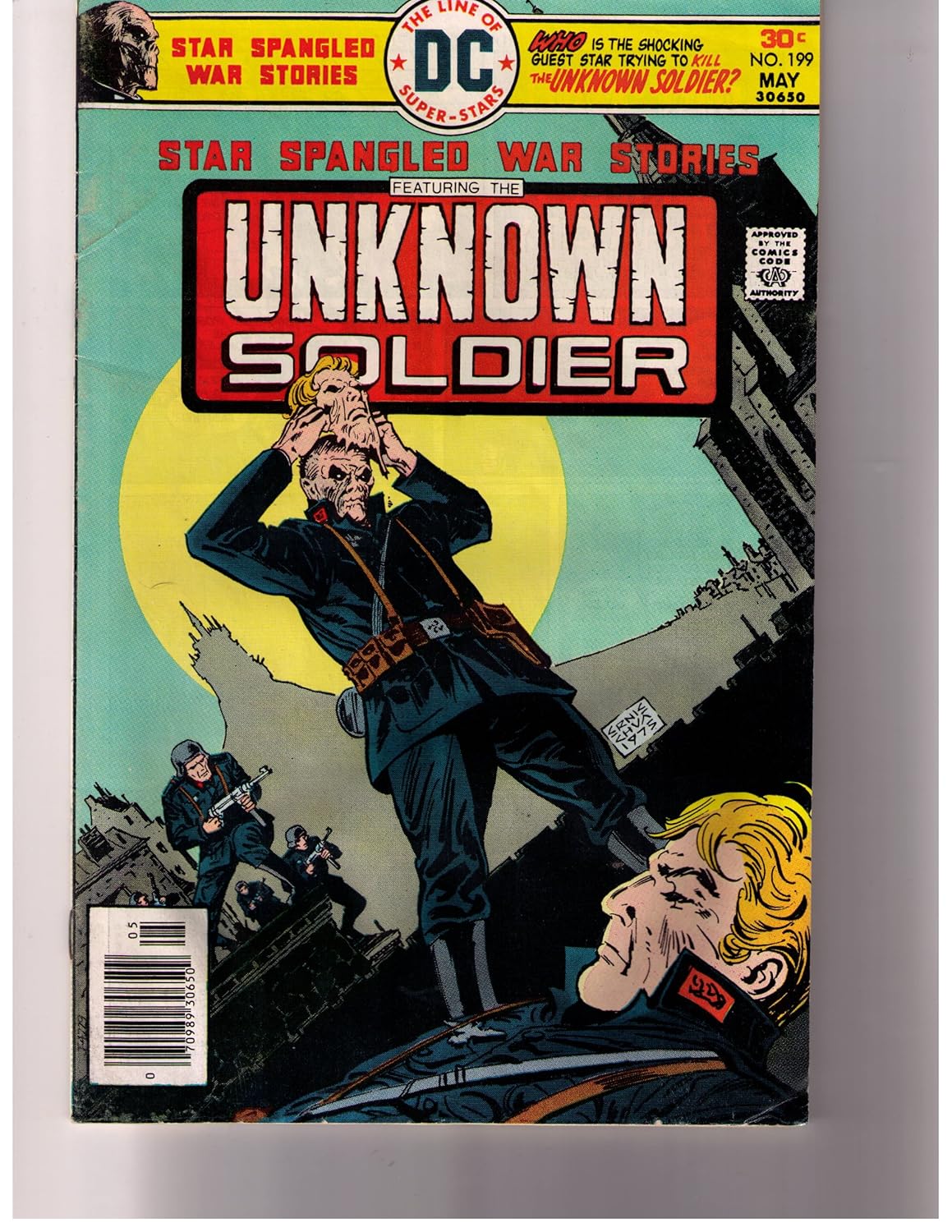 Star Spangled War Stories Featuring the Unknown Soldier No. 199 May 1976 (Vol. 25)
Star Spangled War Stories Featuring the Unknown Soldier No. 199 May 1976 (Vol. 25)