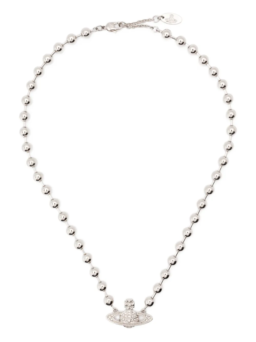 Колье с подвеской Orb Vivienne Westwood, серебряный
Колье с подвеской Orb Vivienne Westwood, серебряный