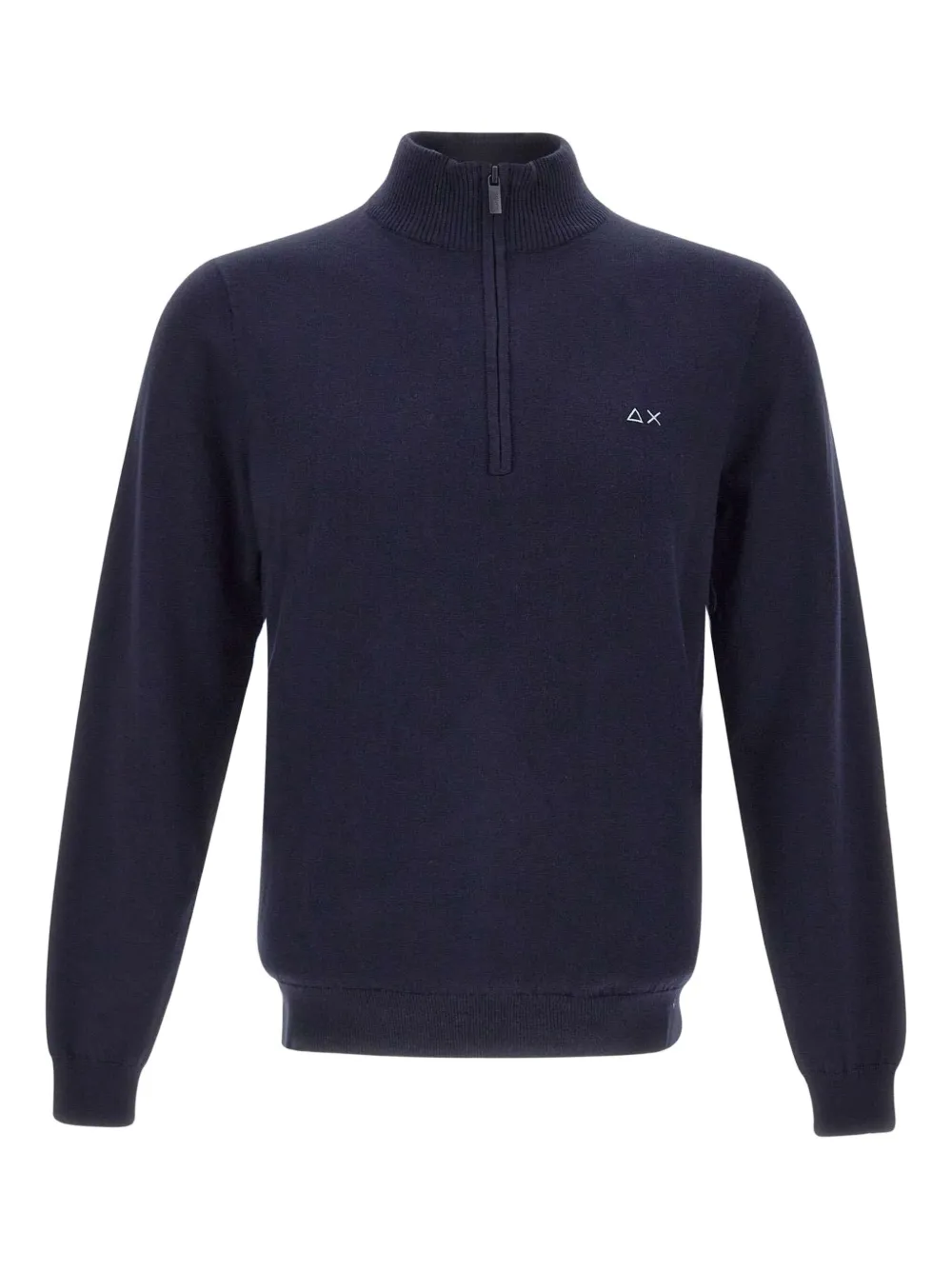 Свитер с воротником на молнии Sun68, синий
Свитер с воротником на молнии Sun68, синий