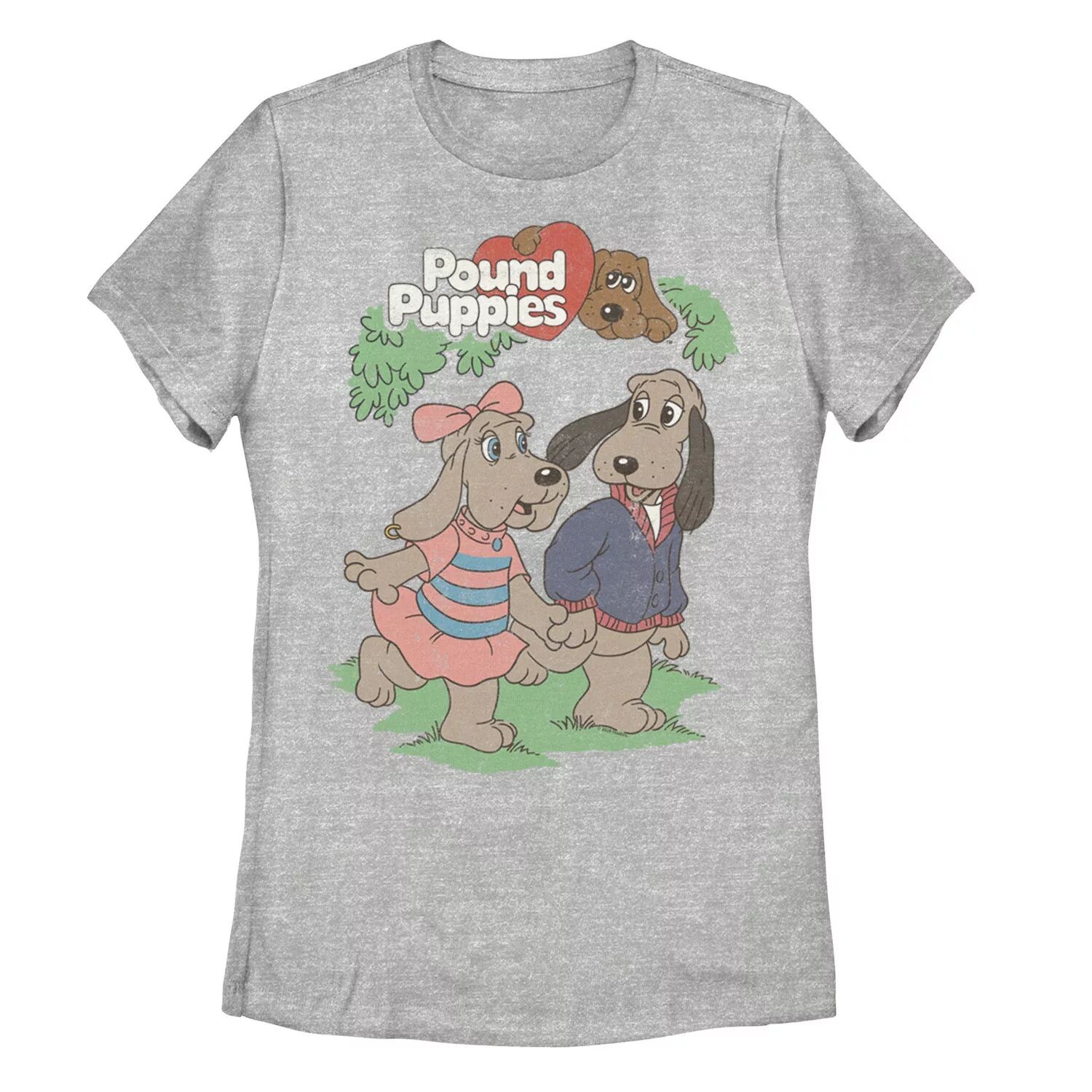 Футболка с рисунком для юношеской пары Pound Puppies Puppy Puppy Licensed Character 
Футболка с рисунком для юношеской пары Pound Puppies Puppy Puppy Licensed Character