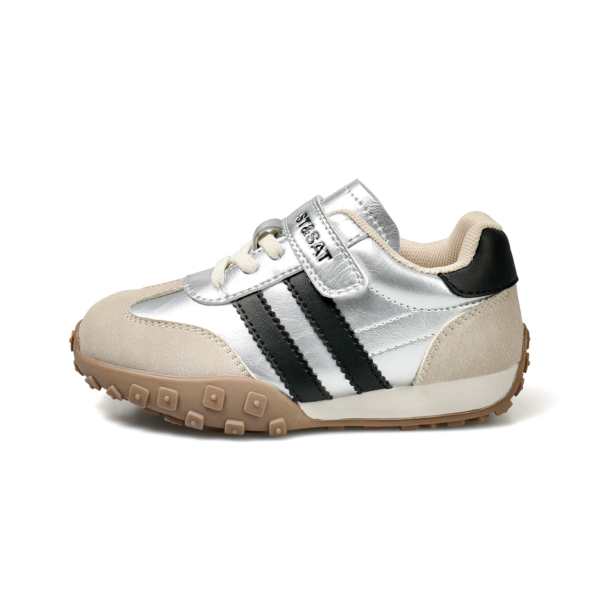 Детская обувь для повседневной жизни ST&SAT KIDS, серебряный/черный
Детская обувь для повседневной жизни ST&SAT KIDS, серебряный/черный