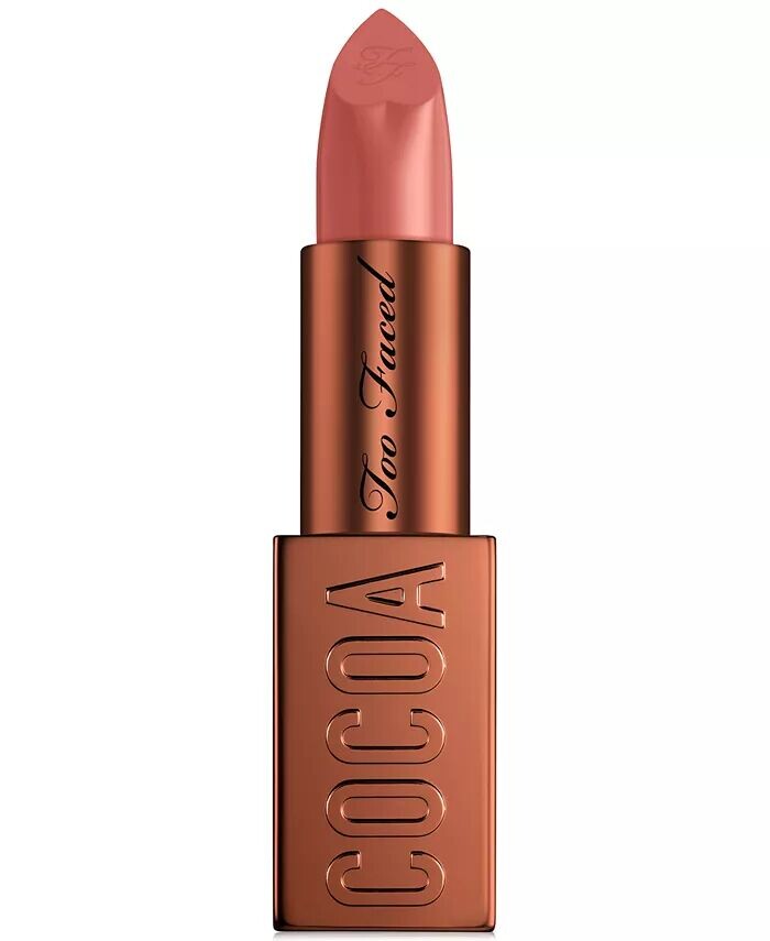 Кремовая губная помада Cocoa Bold Too Faced, цвет Hot Chocolate
Кремовая губная помада Cocoa Bold Too Faced, цвет Hot Chocolate